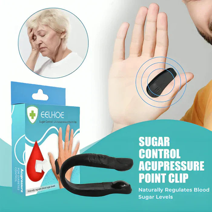 LI4 Acupressure Clip for Sugar Balance & Wellness