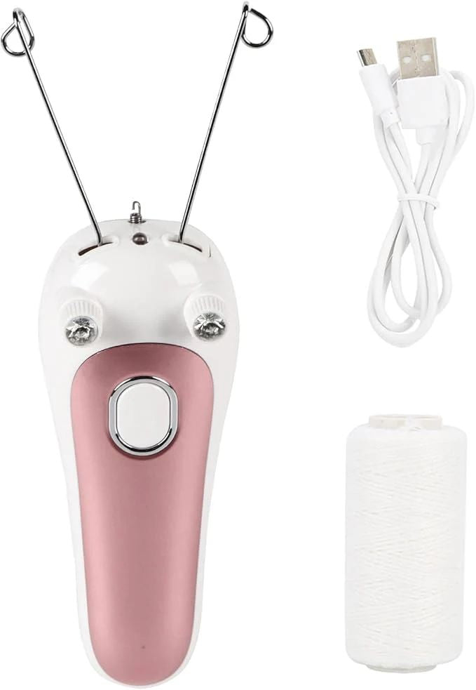 Electric Facial Threading Hair Remover – Painless, Precise & Skin-Safe Solution for Women